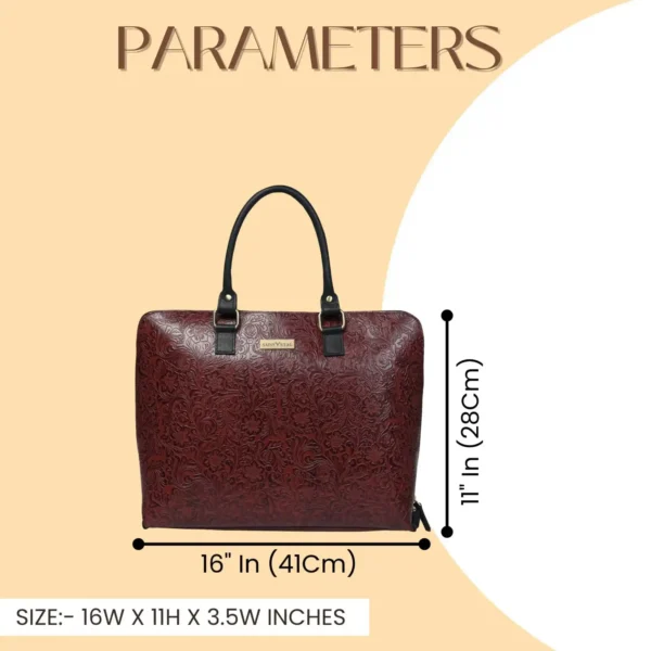 Leather Tote Bag - SAINT STAG