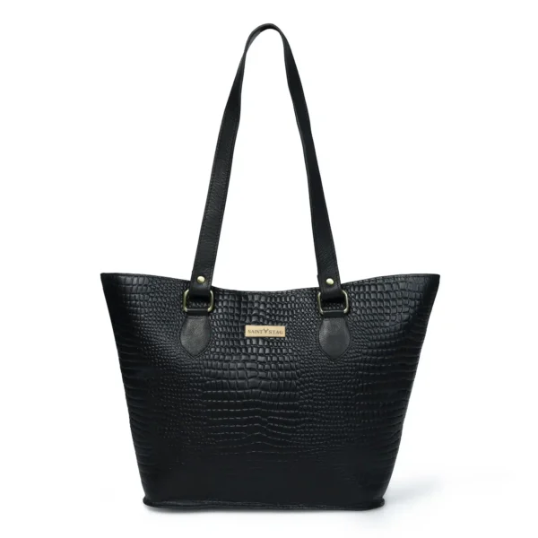 Leather Tote Bag - SAINT STAG