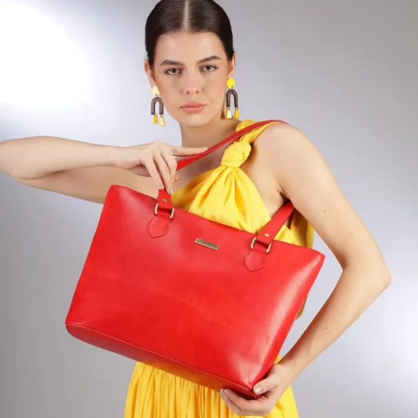 Leather Tote Bag - SAINT STAG