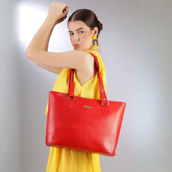 Leather Tote Bag - SAINT STAG
