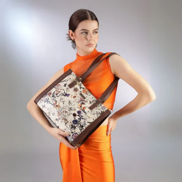 Leather Tote Bag - SAINT STAG