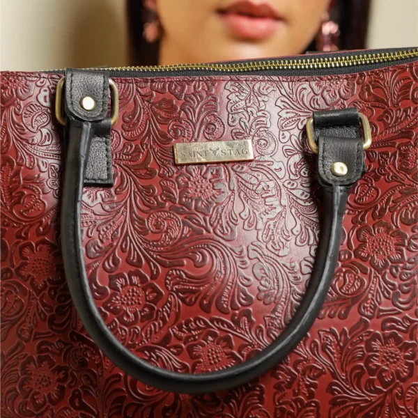 Leather Tote Bag - SAINT STAG
