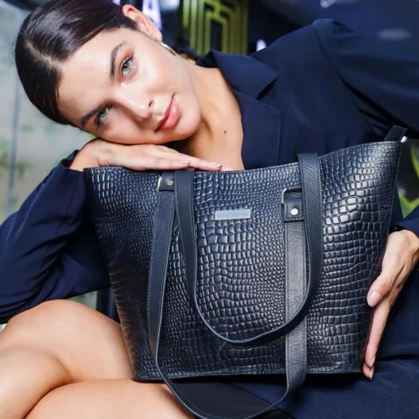 Leather Tote Bag - SAINT STAG