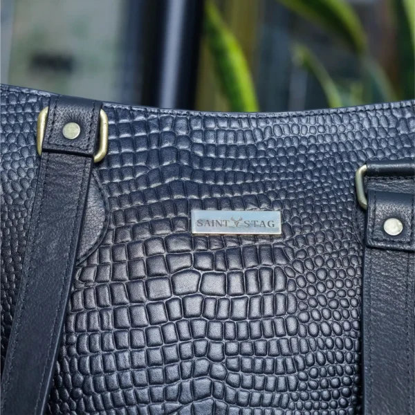 Leather Tote Bag - SAINT STAG