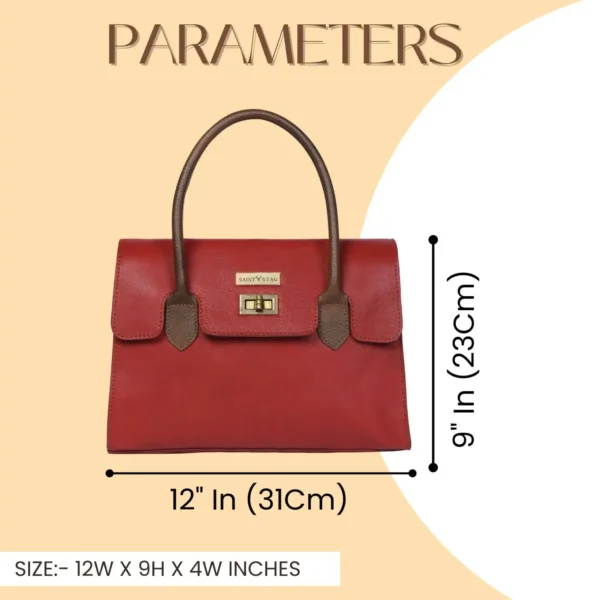 Leather Tote Bag - SAINT STAG