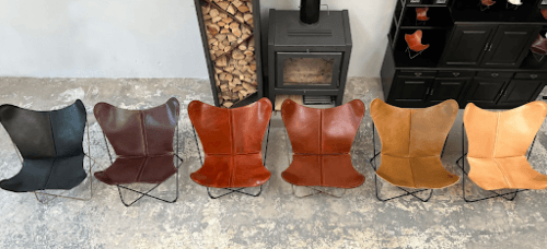 Genuine Leather VS Faux Leather Butterfly Chairs