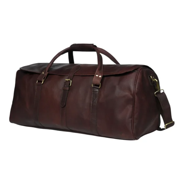 Leather Duffle Bag - SAINT STAG