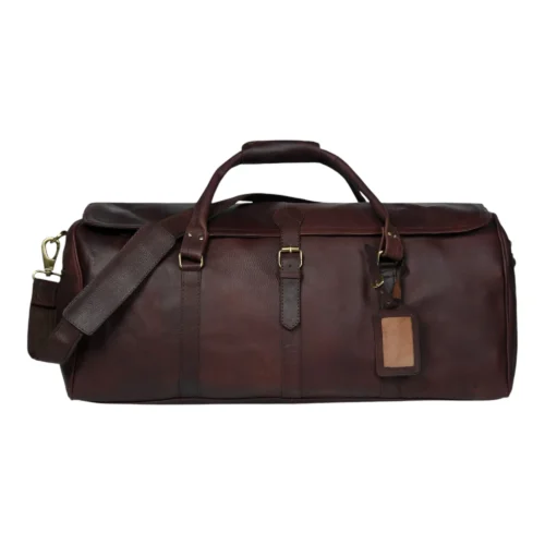 Leather Duffle Bag - SAINT STAG
