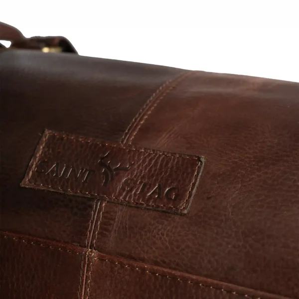 Leather Duffle Bag - SAINT STAG