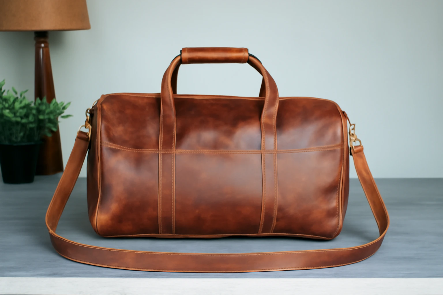 Leather Duffle Bags
