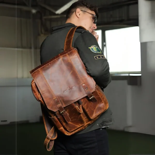 Leather Backpack - SAINT STAG