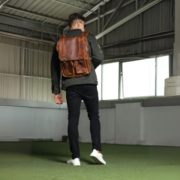 Leather Backpack - SAINT STAG