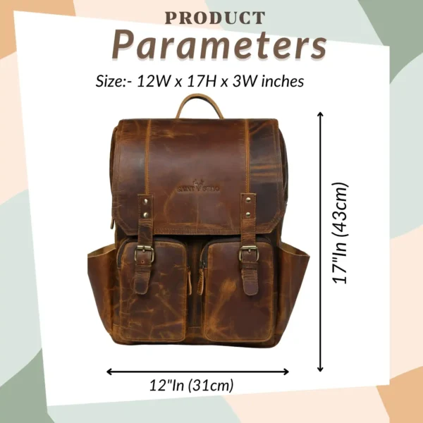 Leather Backpack - SAINT STAG