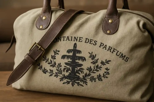 Antique Leather Duffle Bag