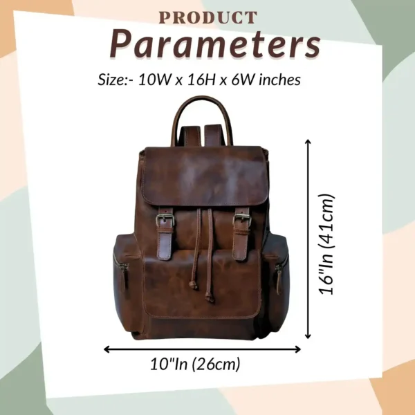 Leather Backpack - SAINT STAG