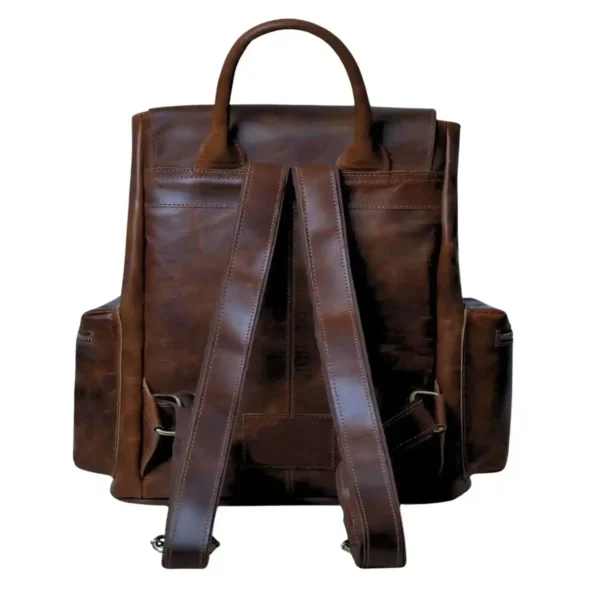 Leather Backpack - SAINT STAGLeather Backpack - SAINT STAG