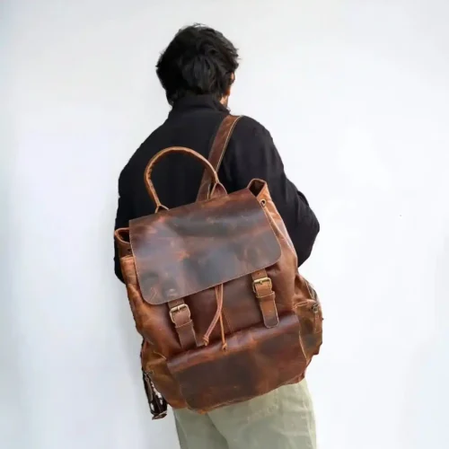 Leather Backpack - SAINT STAG