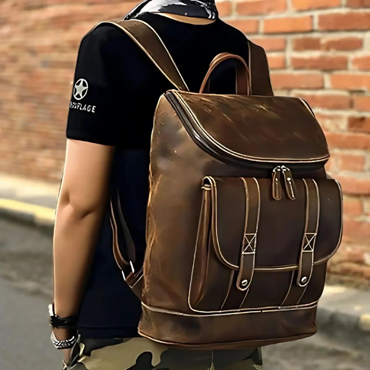 Leather Backpack - SAINT STAG