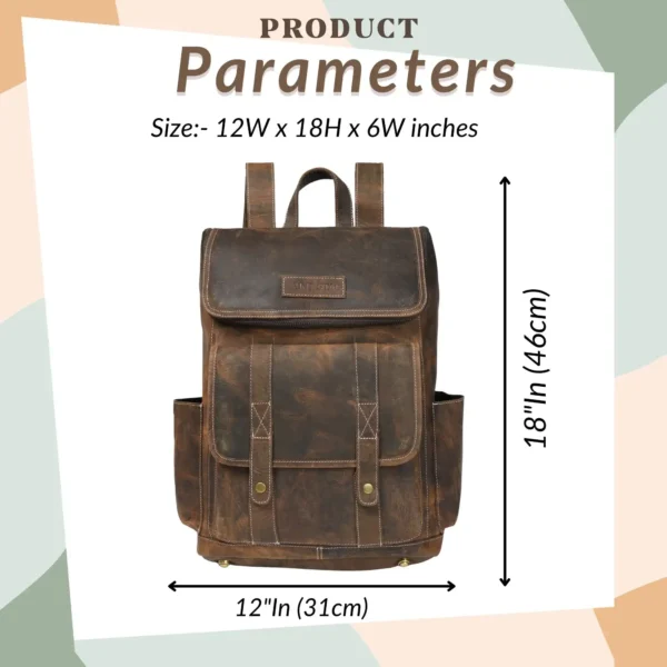 Leather Backpack - SAINT STAG