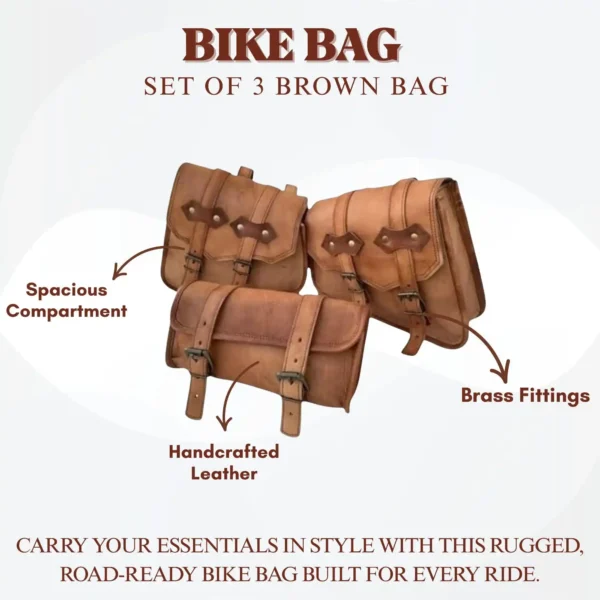 Leather Bike Bag - SAINT STAG