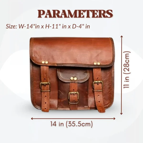 Leather Bike Bag - SAINT STAG