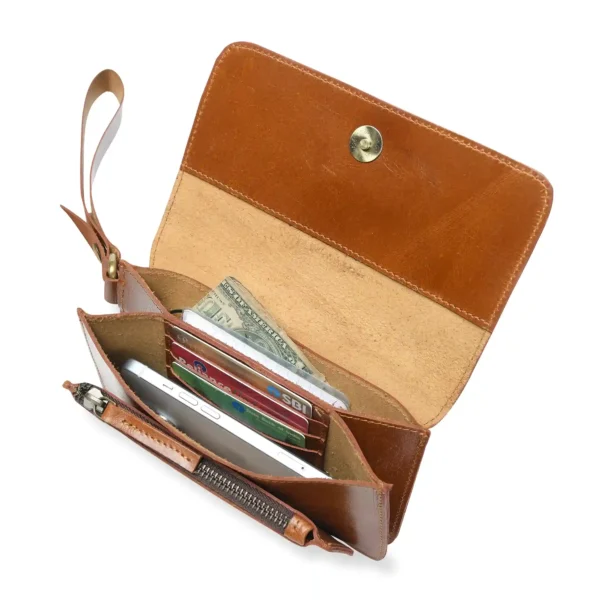 Leather Clutch - SAINTSTAG