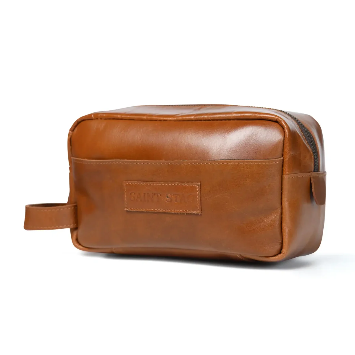 Leather Toiletry Bag - SAINTSTAG