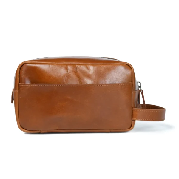 Leather Toiletry Bag - SAINTSTAG