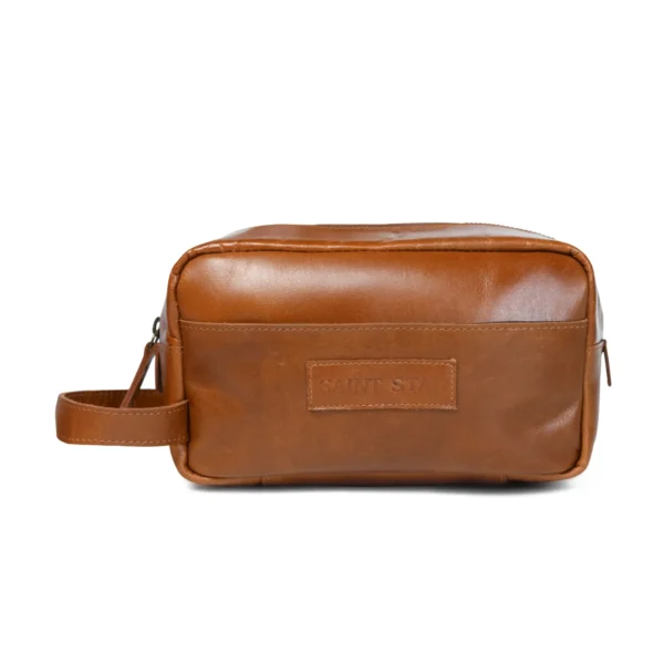 Leather Toiletry Bag - SAINTSTAG