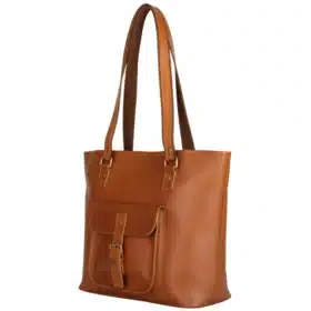 Leather Tote Bag - SAINT STAG