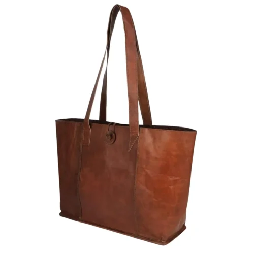 Leather Tote Bag - SAINT STAG