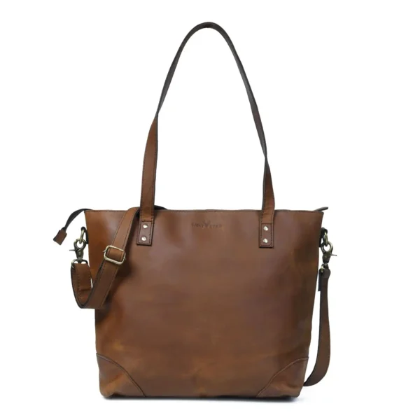 Leather Tote Bag - SAINT STAG