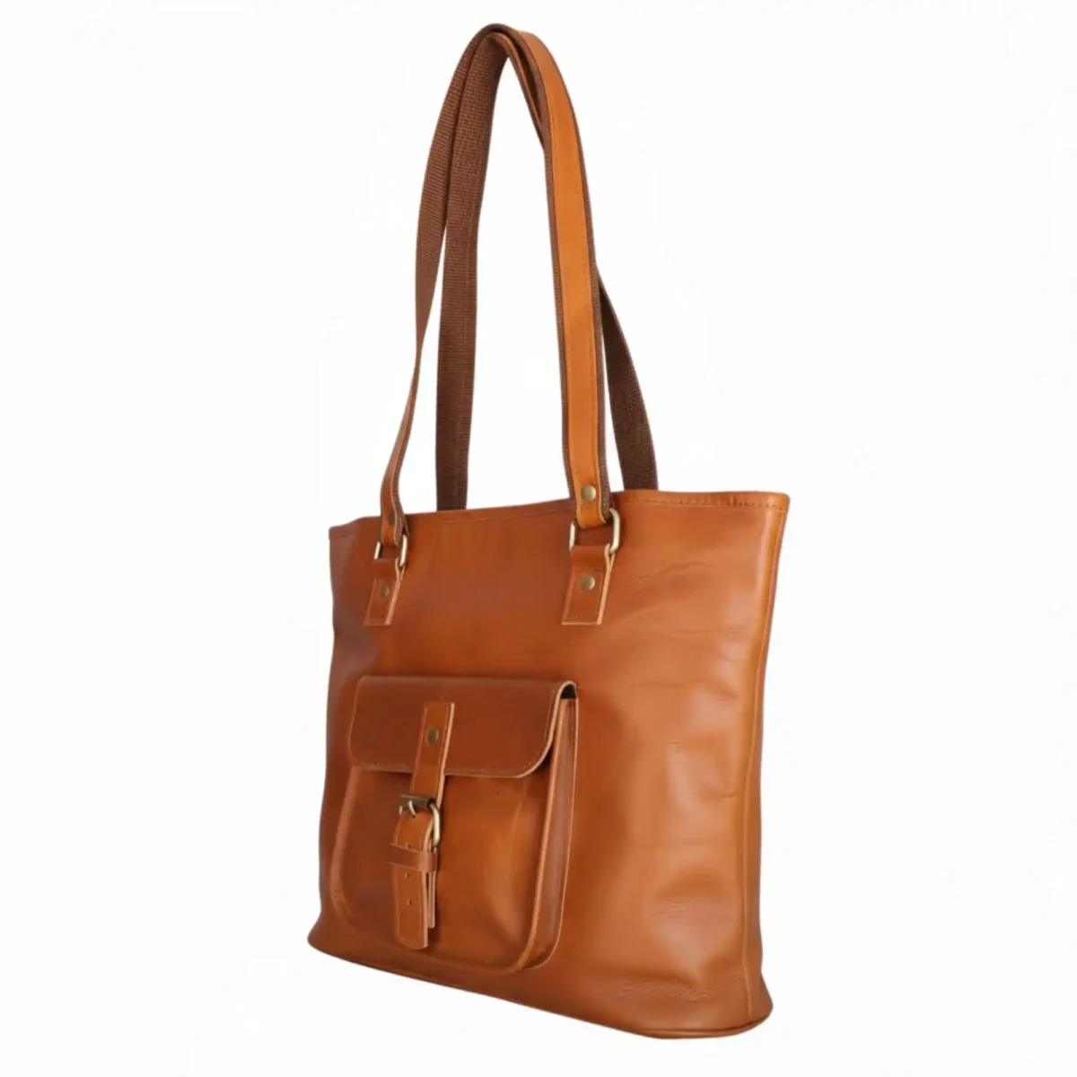 Leather Tote Bag - SAINT STAG