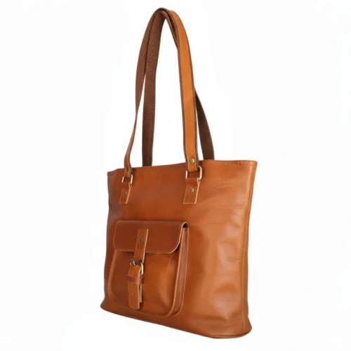 Leather Tote Bag - SAINT STAG