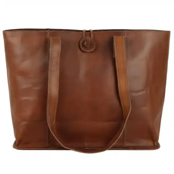 Leather Tote Bag - SAINT STAG