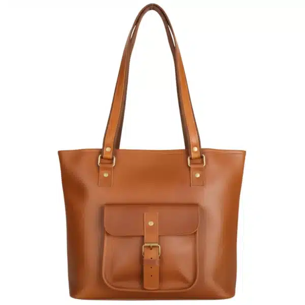 Leather Tote Bag - SAINT STAG