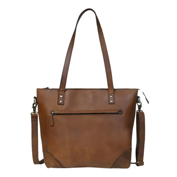 Leather Tote Bag - SAINT STAG
