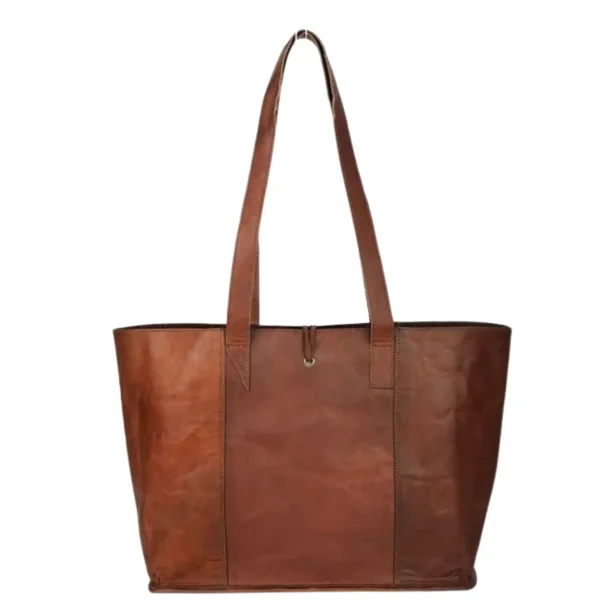 Leather Tote Bag - SAINT STAG
