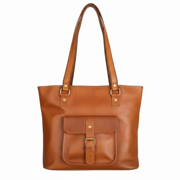 Leather Tote Bag - SAINT STAG