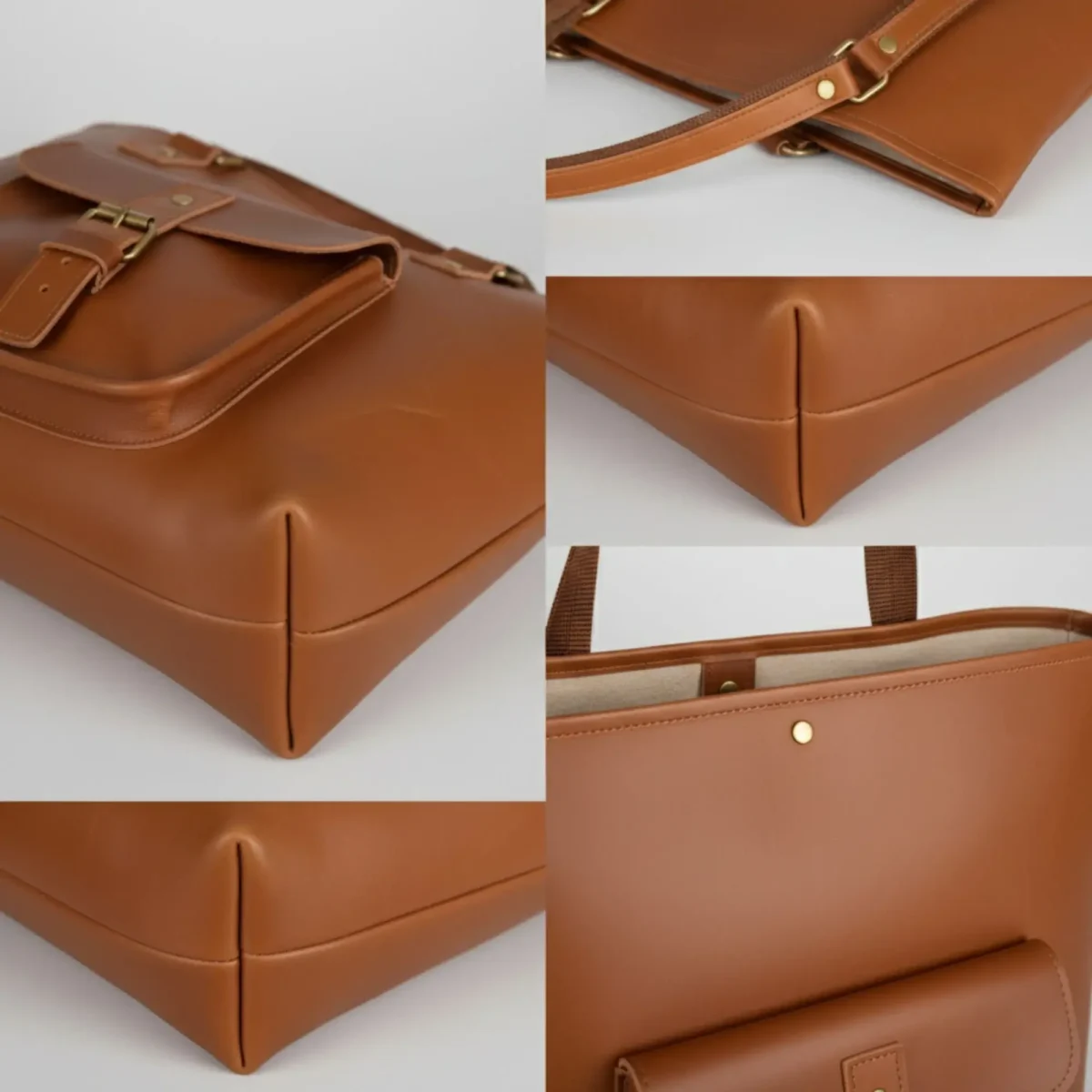 Leather Tote Bag - SAINT STAG