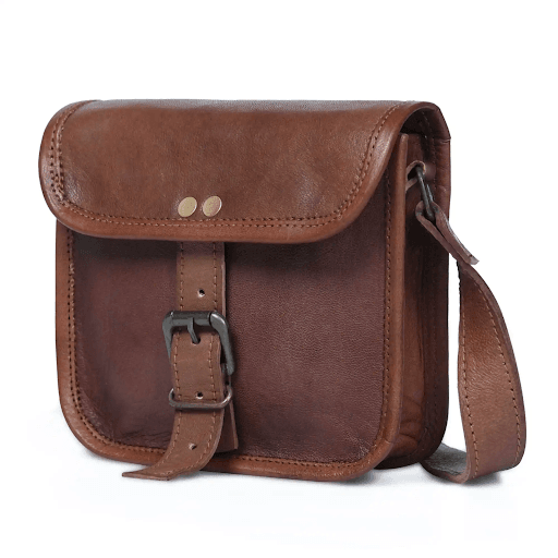 mens leather messenger bag