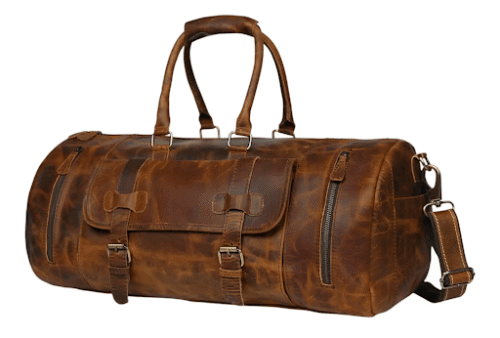 Leather Duffle Bag