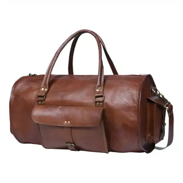Leather Duffle Bag